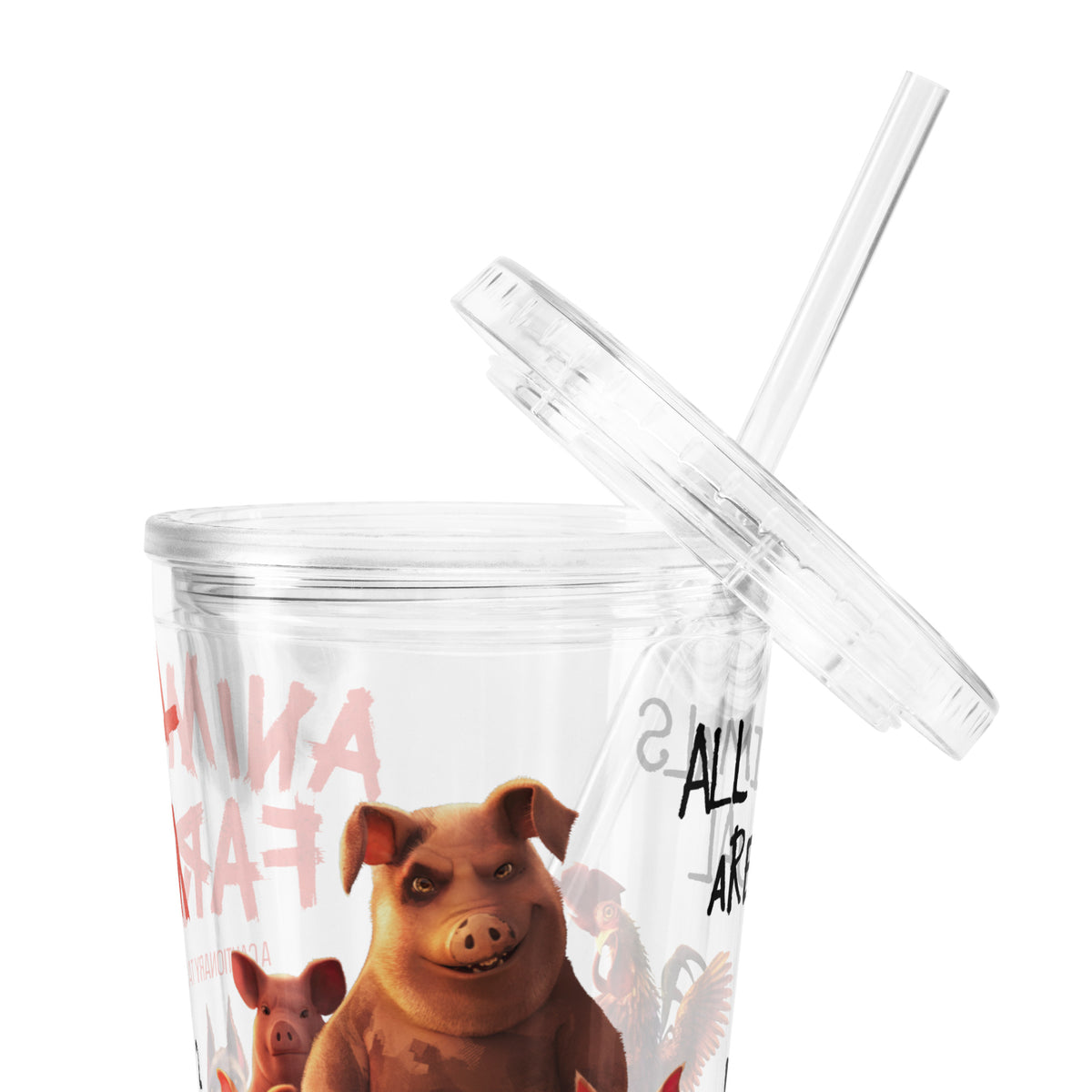 Animal Farm Tumbler packaging and product display
