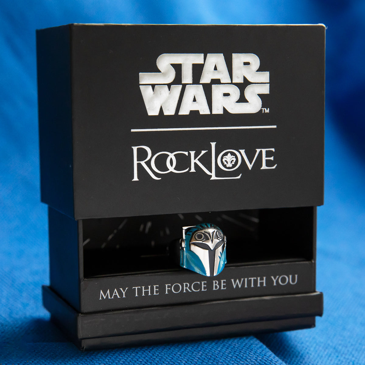 Star Wars x RockLove Bo-Katan Kryze Helmet Sterling Silver Ring