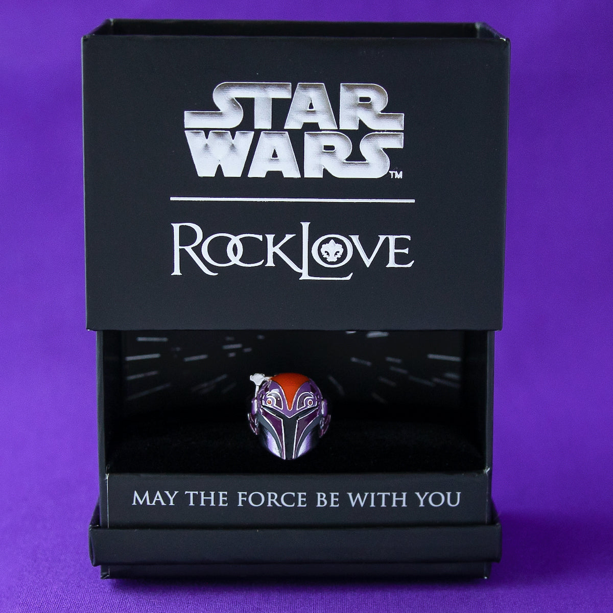 Star Wars x RockLove Sabine Wren Mandalorian Helmet Ring