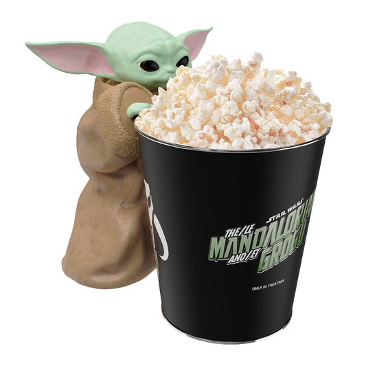 The Mandalorian & Grogu Grogu with Tin Bucket-1