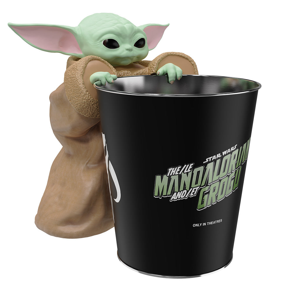 The Mandalorian & Grogu Grogu with Tin Bucket-5