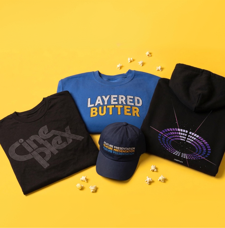 NEW CINEPLEX MERCH