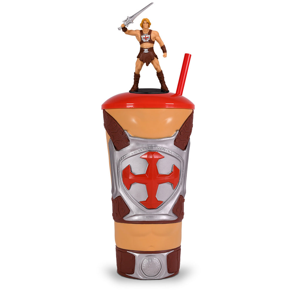Masters of the Universe Grippr Cup with Topper He-Man Sword