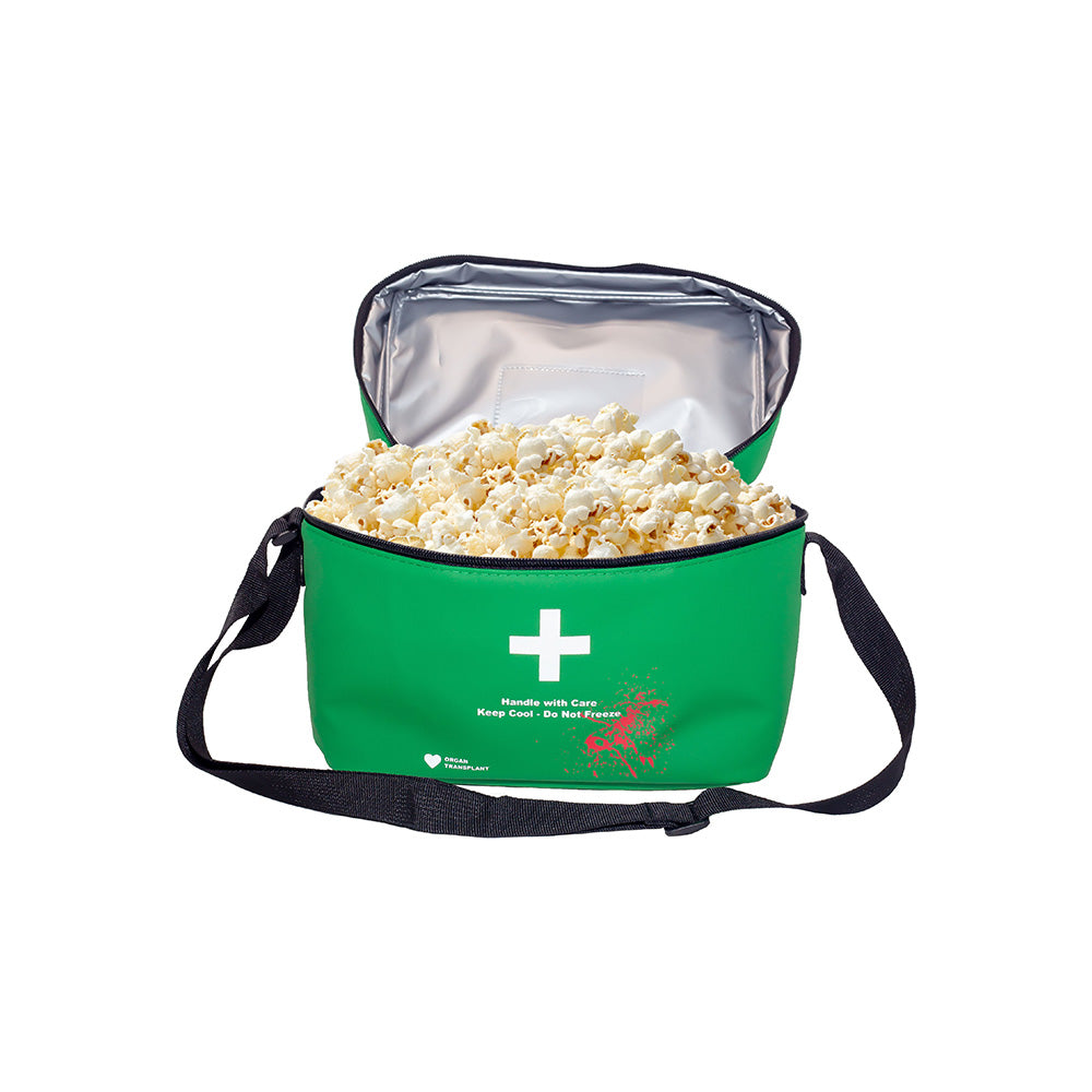 Close-up detail of the durable polyester material and tactical accents on the Resident Evil bucket