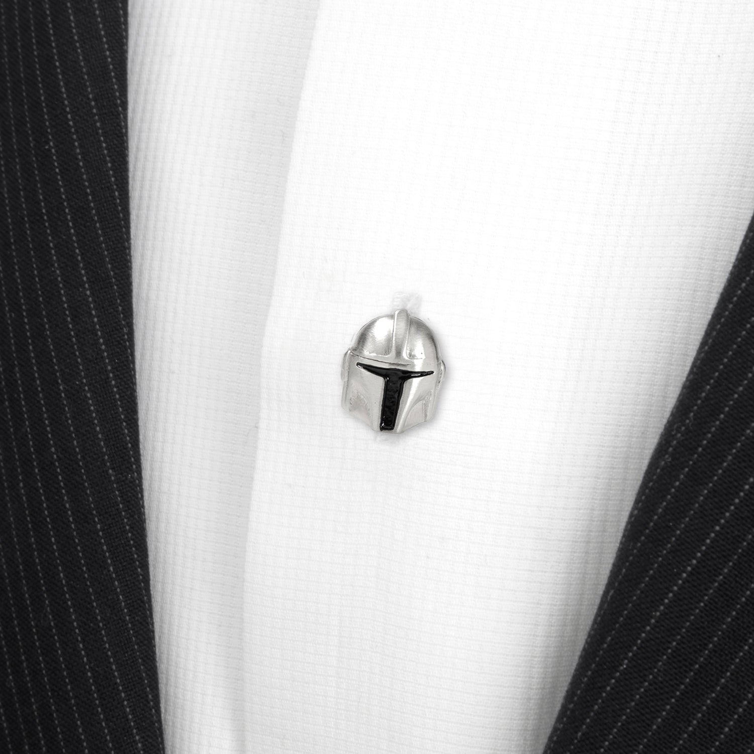 Set of four Mandalorian stainless steel studs