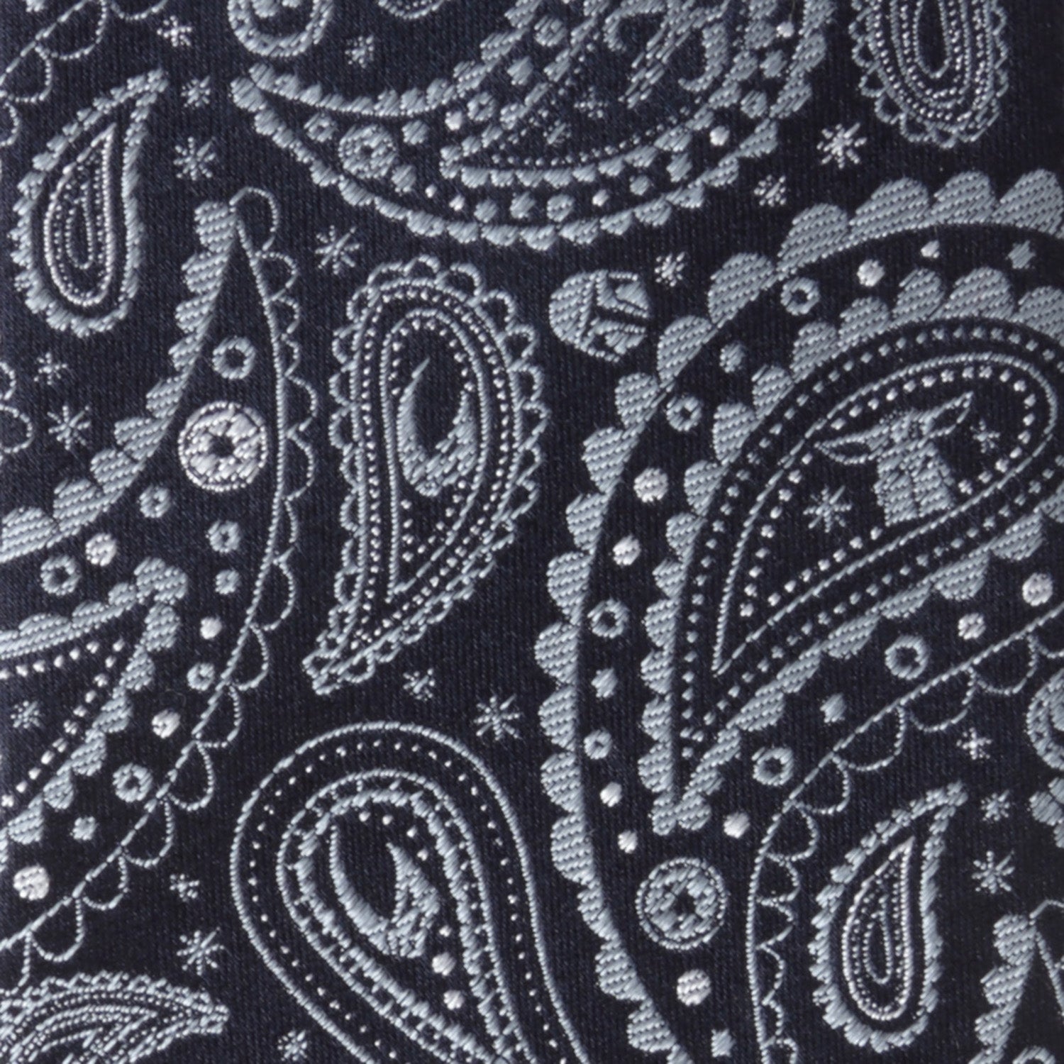 Star Wars silk tie rolled up showcasing the refined fabric and color