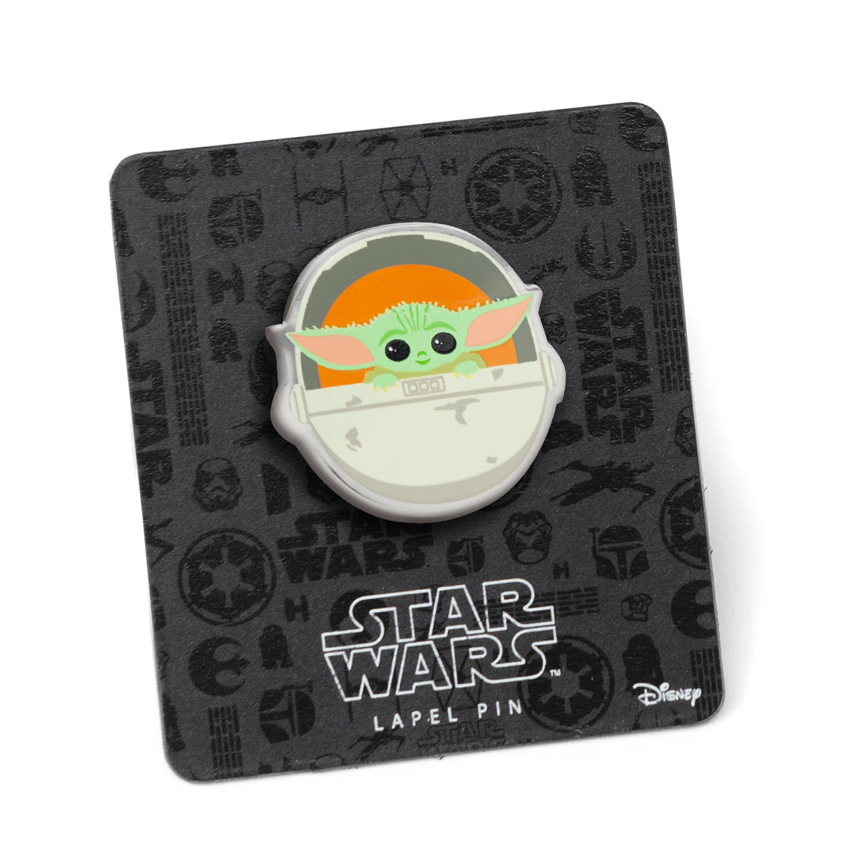 Star Wars Grogu in Hover Bassinet Lapel Pin