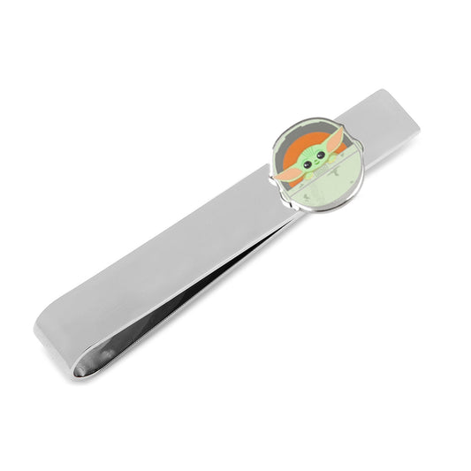 Star Wars Grogu Tie Bar showing The Child in his hover bassinet pod.