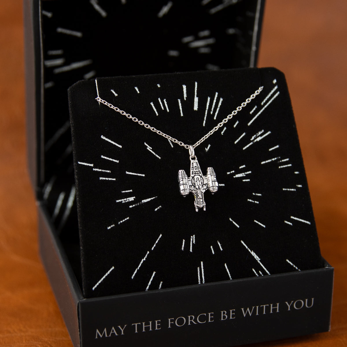 Star Wars jewelry gift for Mandalorian and Child enthusiasts