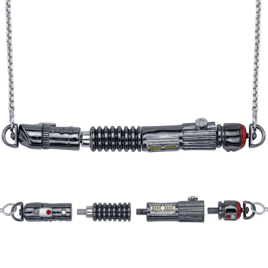 Star Wars x RockLove Power and Control Lightsaber Necklace in collector box.