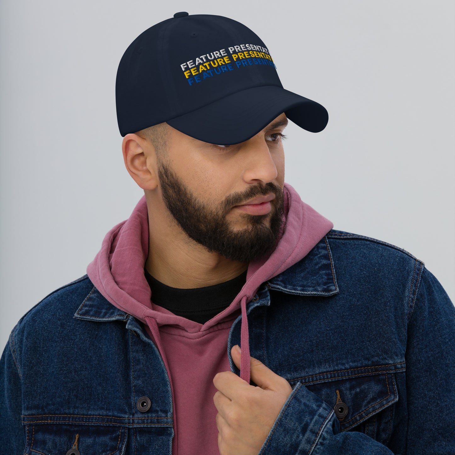 Cineplex Embroidered Dad Hat Feature Presentation