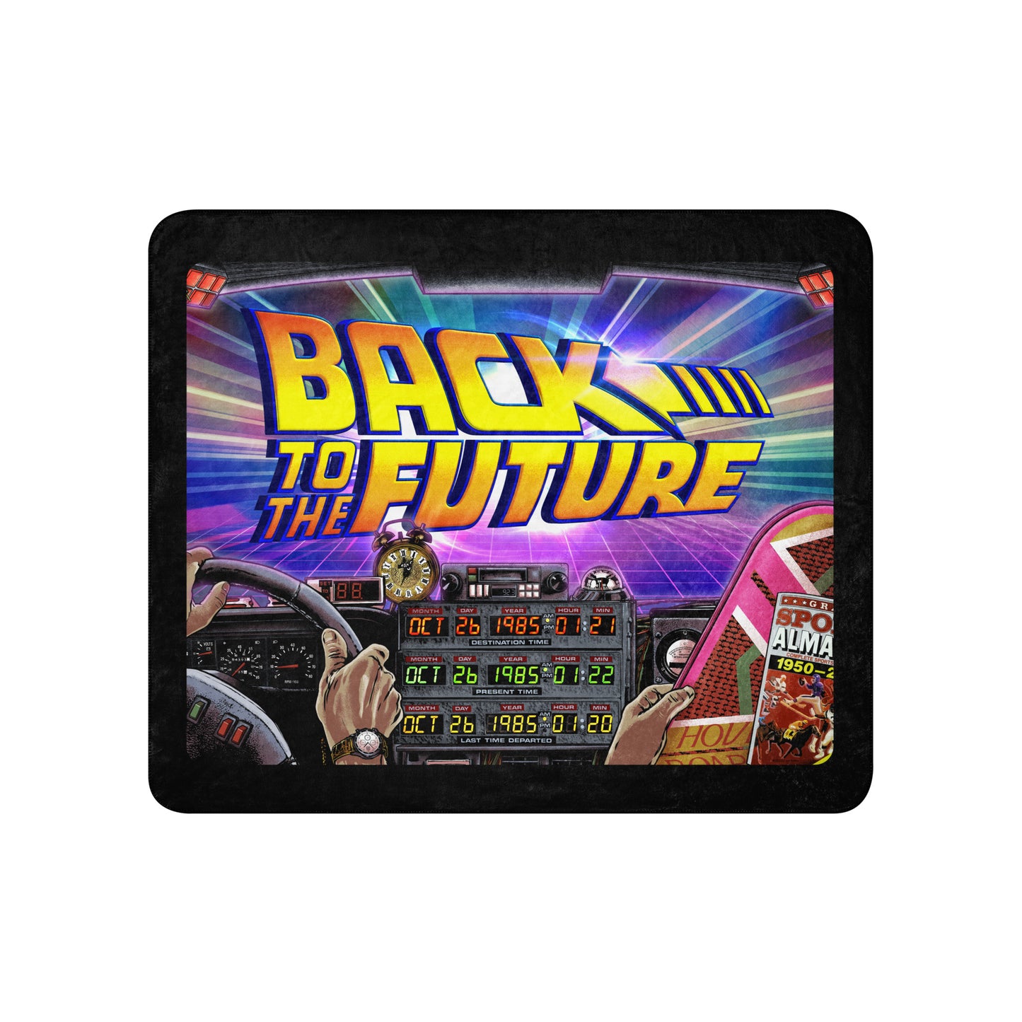 Back to the Future Sherpa Blanket - Dashboard