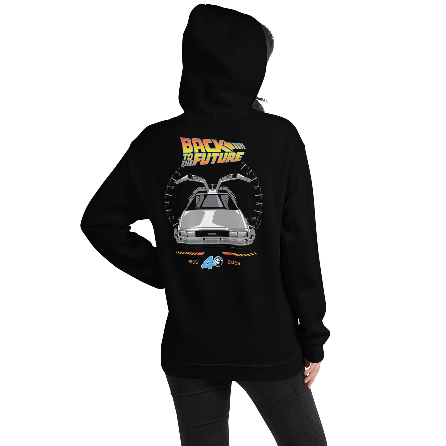 Back to the Future Hoodie - 40th Anniversary
