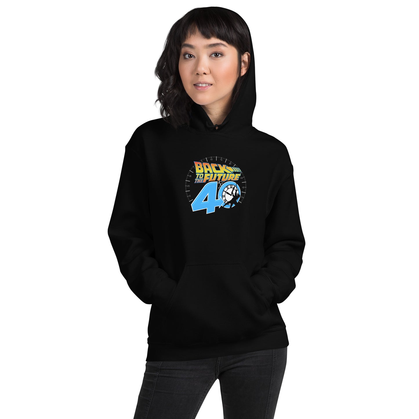 Back to the Future Hoodie - 40th Anniversary