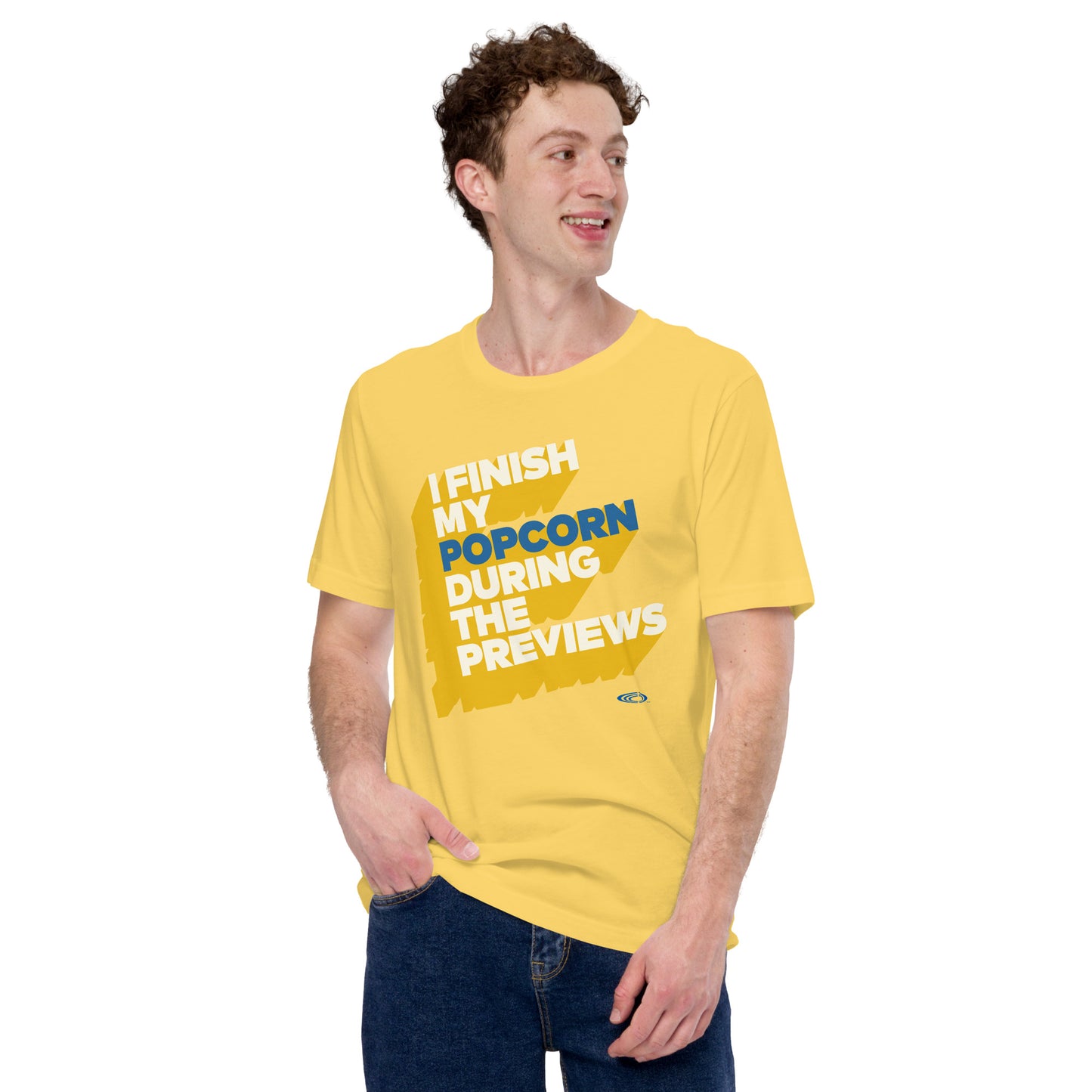 Cineplex T-Shirt I Finish My Popcorn During Previews