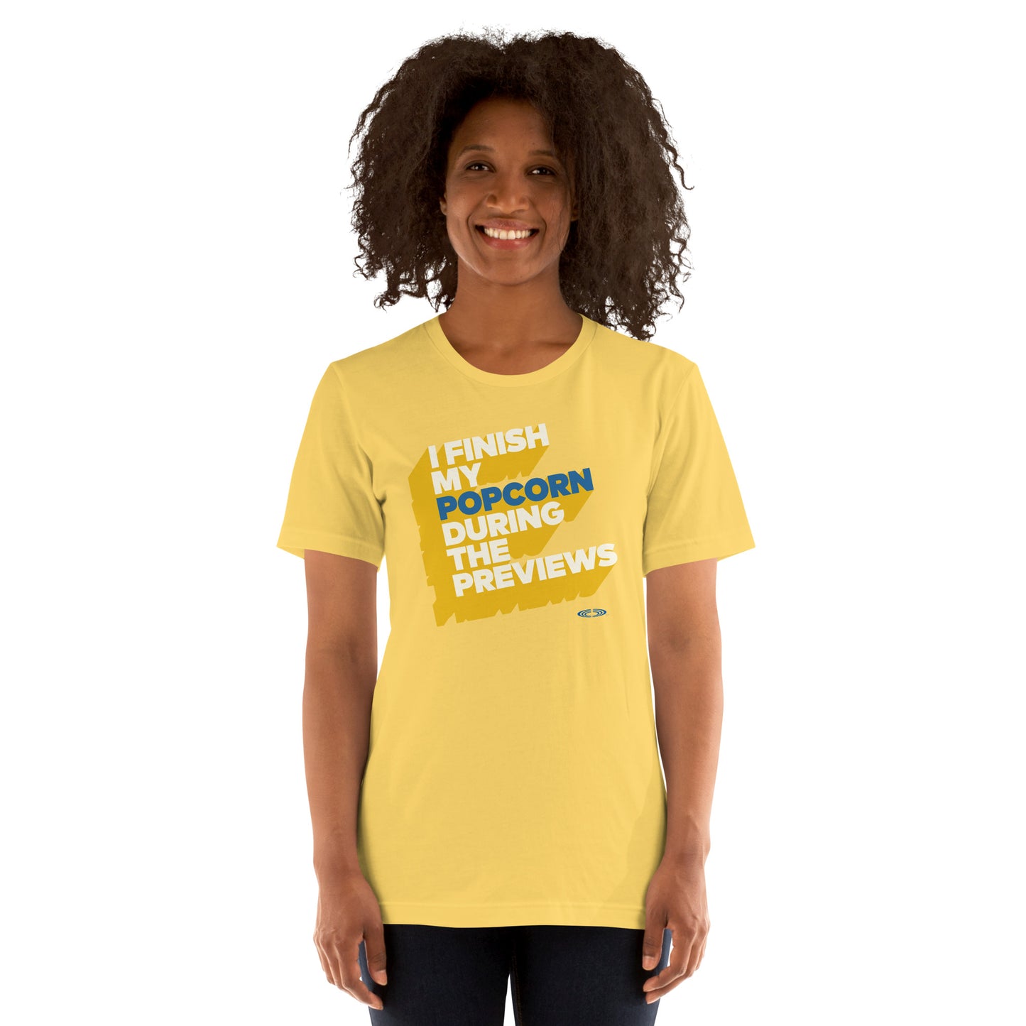 Cineplex T-Shirt I Finish My Popcorn During Previews
